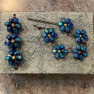 Exquisite Vintage Necklace and Bracelet set from Italy